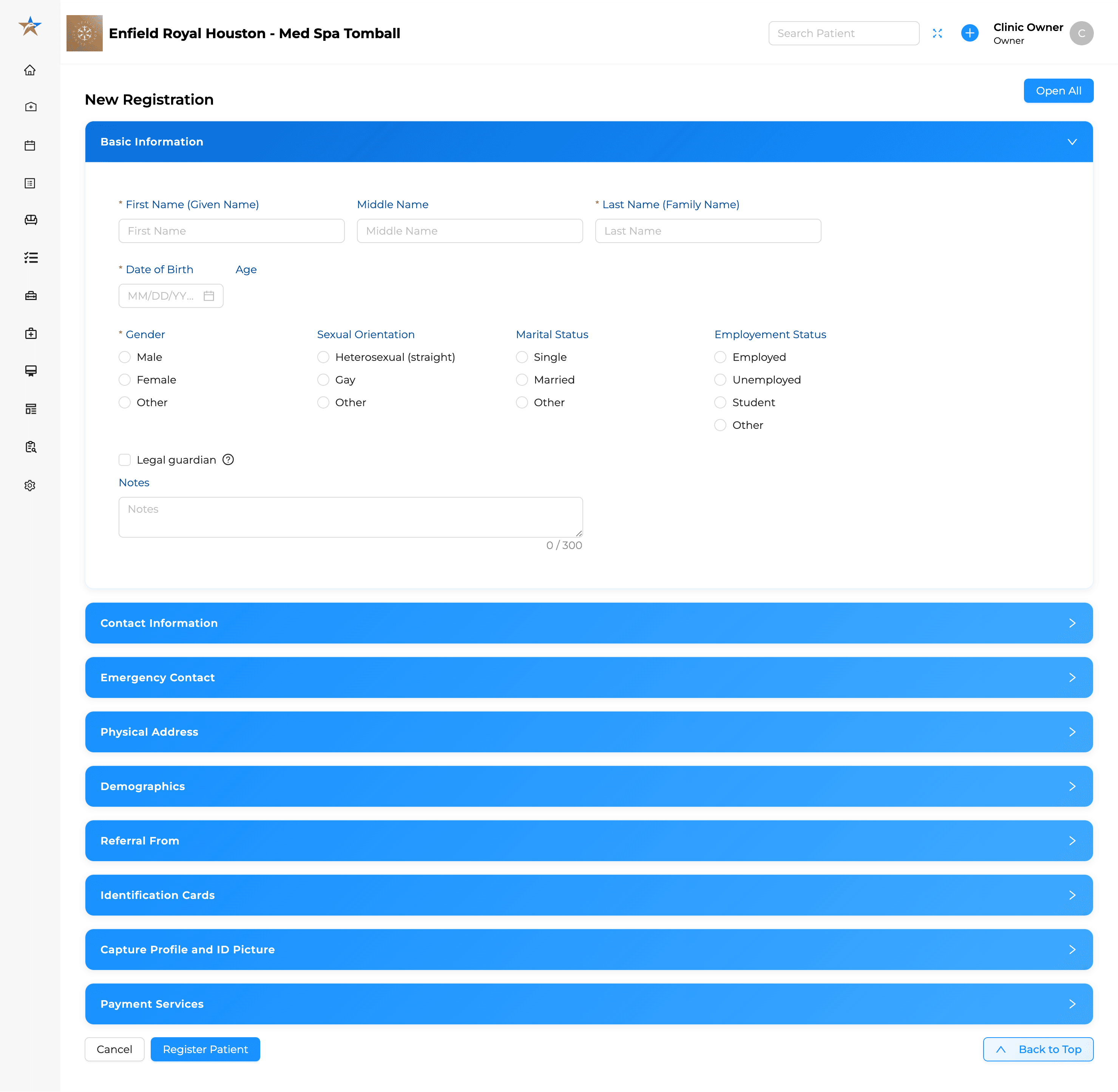 AmericanEMR performance visualization